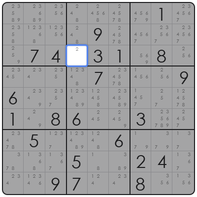 beginner sudoku puzzle